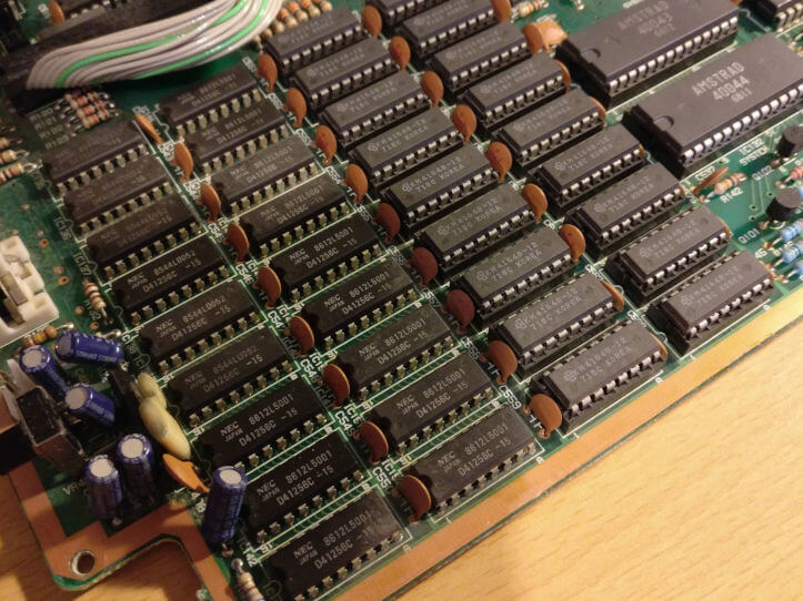 Amstrad PC1512 640k RAM Upgrade