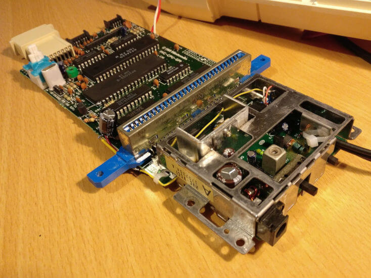 Removing The Famicom's Original RF Connector