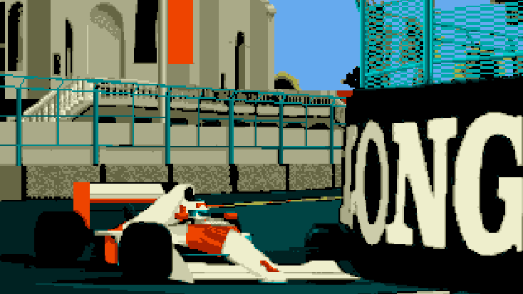 MicroProse Formula One Grand Prix Loading Splashscreen 1