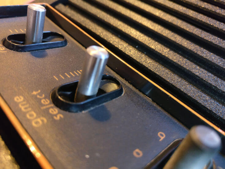 Atari 2600 Painted Bezel Sharp Edges