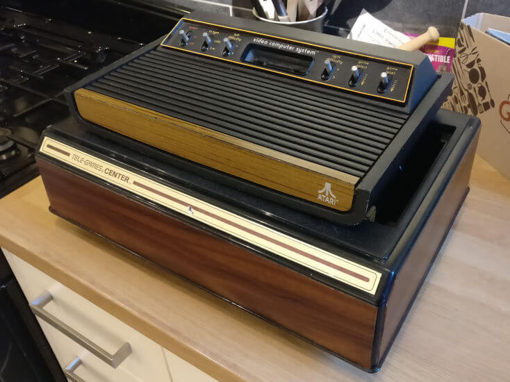 Finished Atari 2600 Bezel Restoration