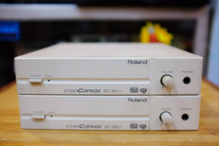 The Roland SoundCanvas SC-55ST