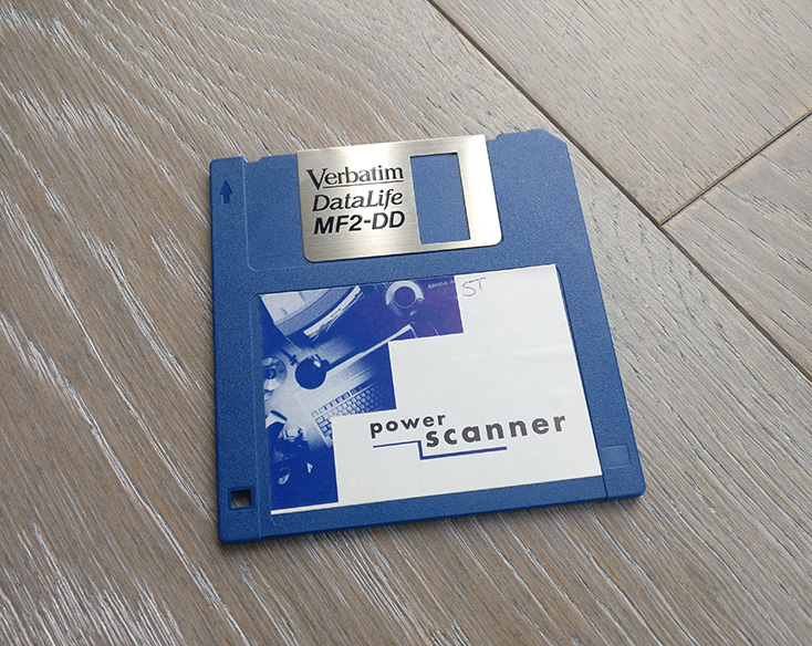 Download PowerScanner Disk Image For Atari ST Matador Hand Scanners - Cover Photo