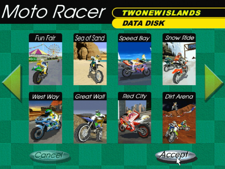Moto Racer Free Bonus Download DLC Track Pack Select