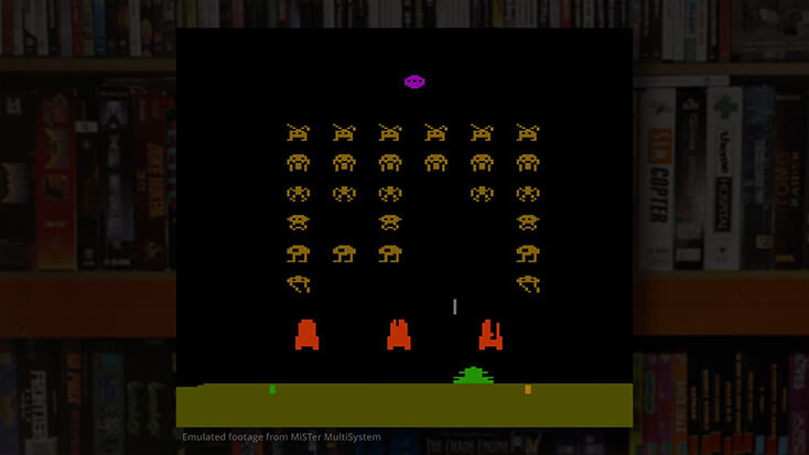 Atari 2600 / 2800 Space Invaders Screenshot
