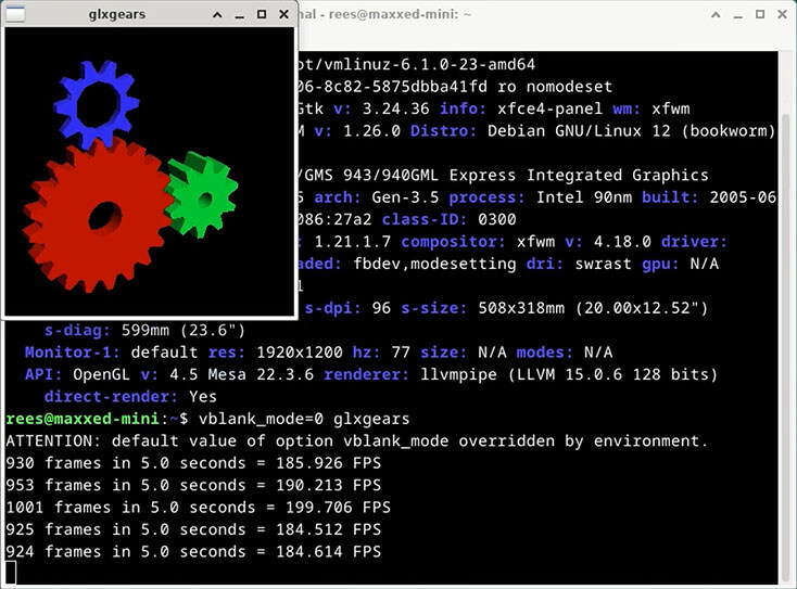 Intel GMA 950 / 945gm Express GPU Acceleration In Linux With i915 ...