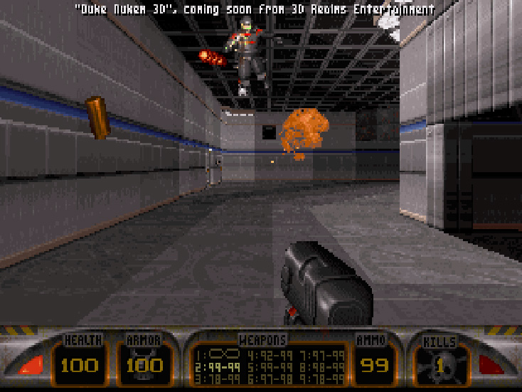 Duke Nukem 3D Early Beta Preview Screenshot 1