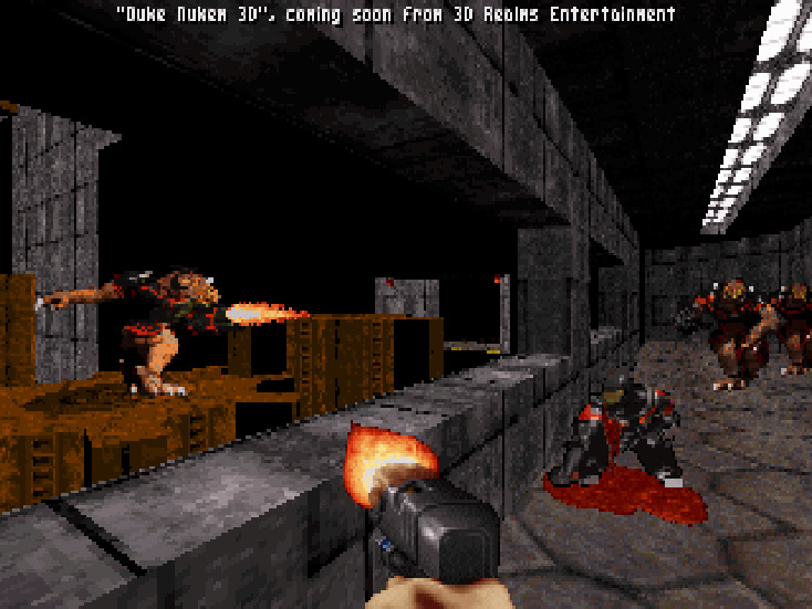 Duke Nukem 3D Early Beta Preview Screenshot 10