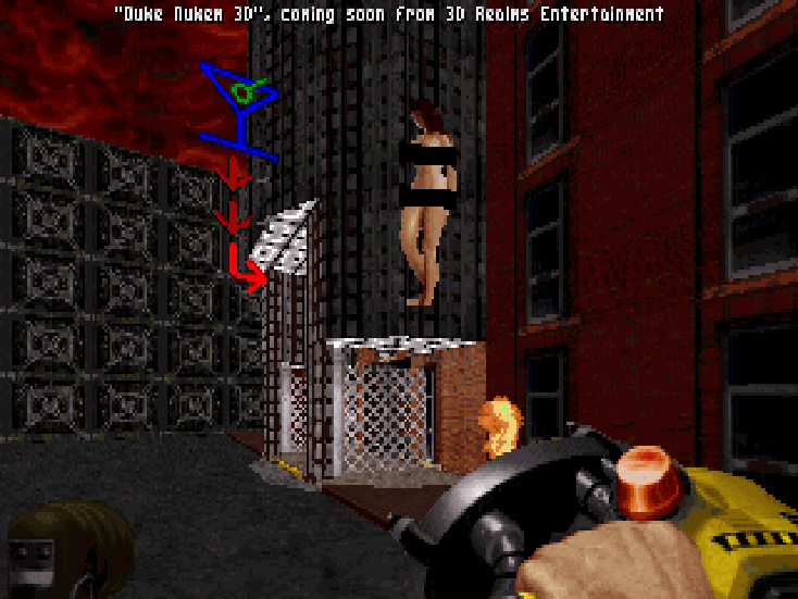 Duke Nukem 3D Early Beta Preview Screenshot 3