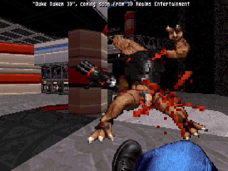 Duke Nukem 3D Early Beta Preview Screenshot 9