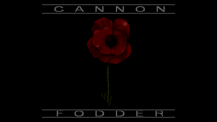 Cannon Fodder Title Screen